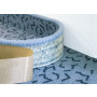 Doppelseitig klebendes Sockelleistenklebeband  eignet sich hervorragend für Sockelleisten und mehr