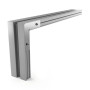 Vertikal-Verbinder für 3500 Alfa TL Alu-Terrassenprofil  3501 Alfa TL Vertikal-Verbinder