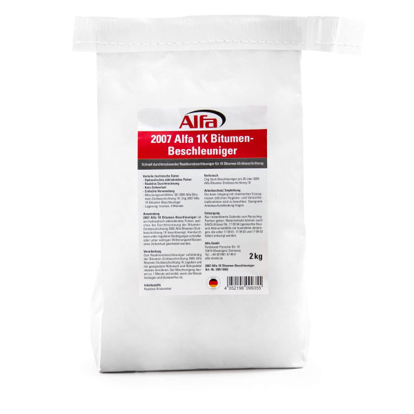 Alfa 1K Bitumen-Beschleuniger