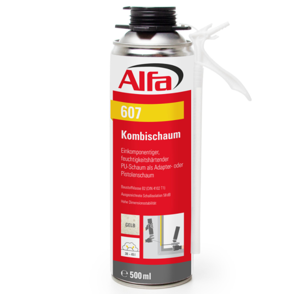 Alfa Kombischaum 1K PU-Schaum 500 ml