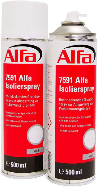 Alfa Isolierspray weiß 500 ml 