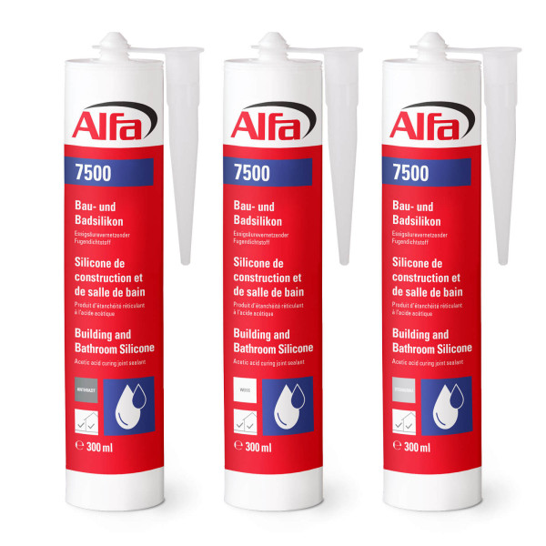 Alfa Bau- und Badsilikon (Sanitärsilikon)