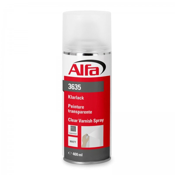 Alfa Klarlack 400 ml (Hochglanz/Matt)