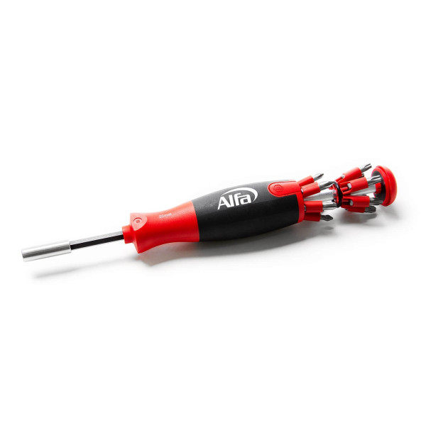 Alfa Wiha Schraubendreher mit Bit Magazin